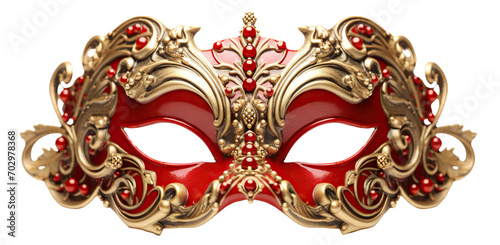 Opera carnival mask cut out