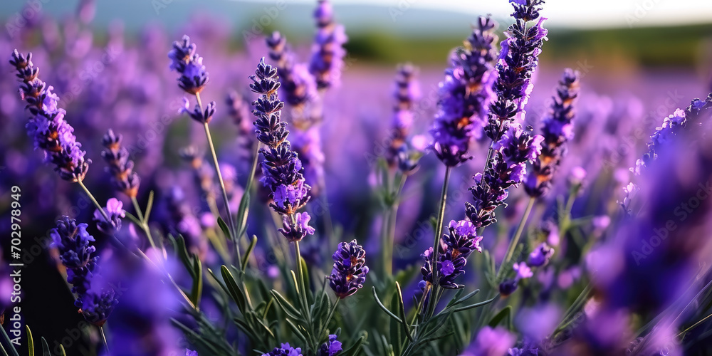 Naklejka premium Lavendelfeld