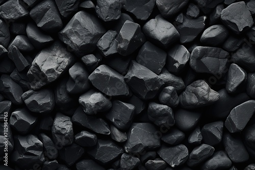 Black stones background