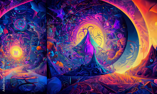 Space Dreams Otherworldly AI Art
