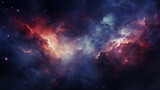 Galaxy-Themed Background with Stars 