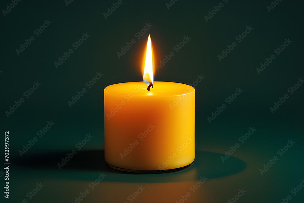 detailed image of a candle isolated on a solid background detailed image of a candle isolated on a solid background