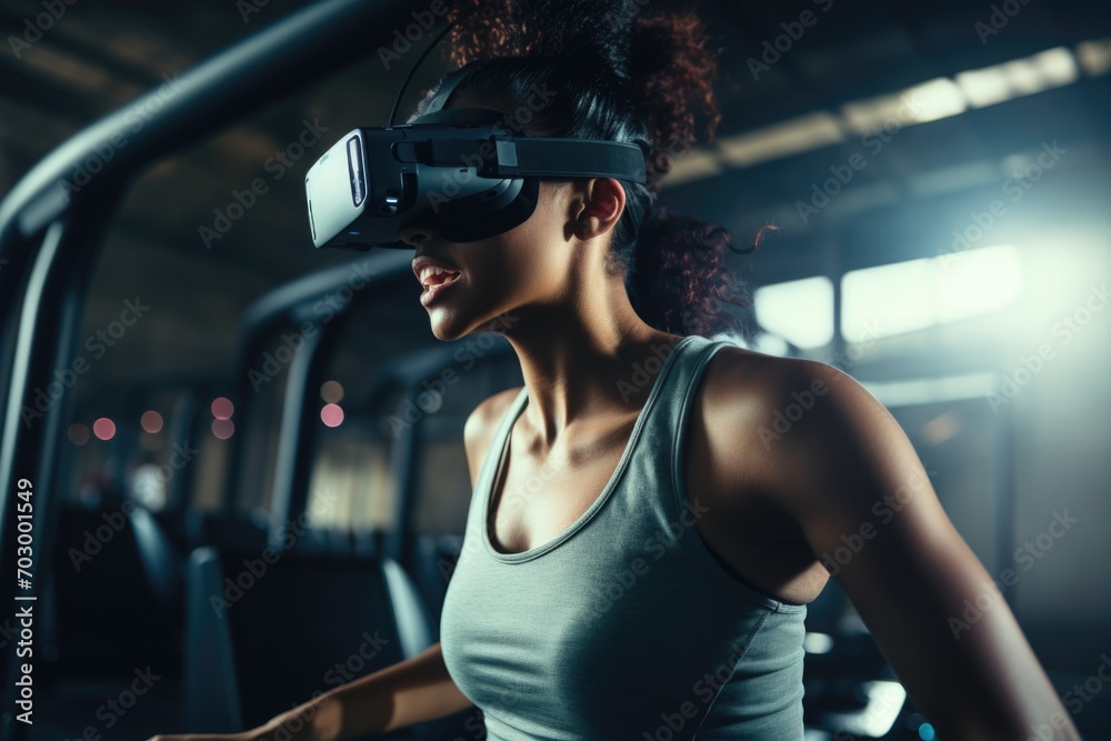 A significant number of individuals choose to wear virtual glasses while working out