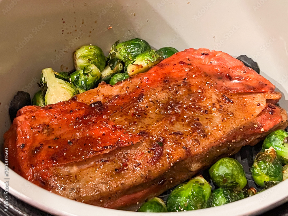 Making of vegan mock meat using seitan by washing flour method, air