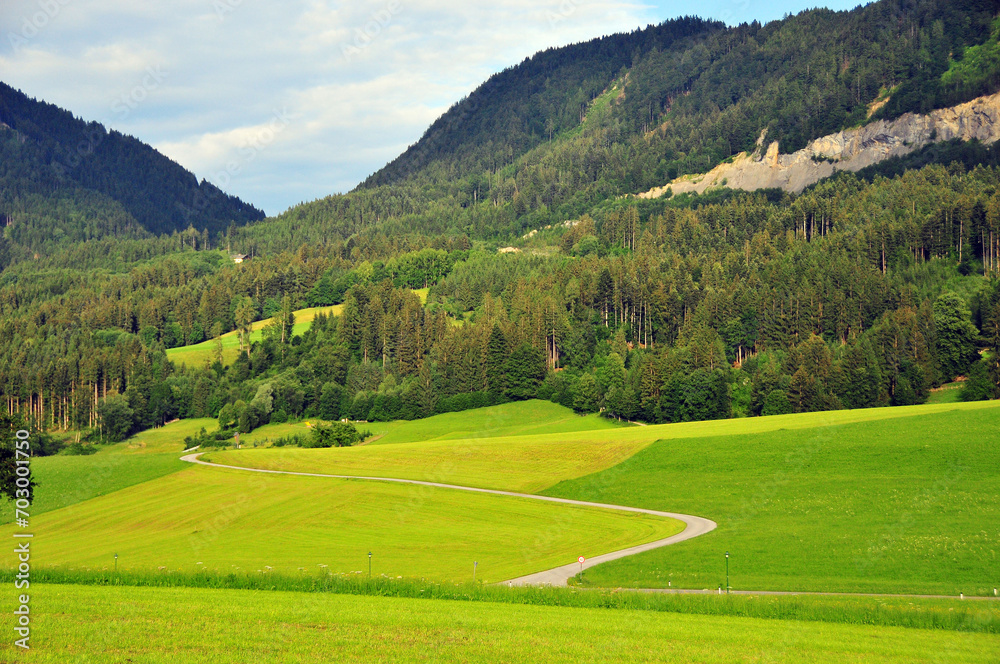 Alpine landscape near Innsbruck, Austria