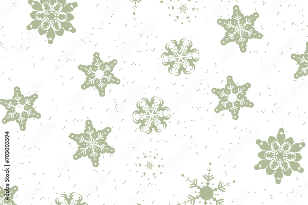 Snow hand drawn seamless pattern Christmas design. Vector illustration. Snow hand drawn seamless pattern Christmas design. Vector illustration.