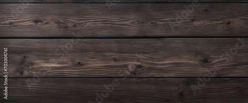 Weathered wooden backdrop - long panoramic banner with rustic black and grey hues