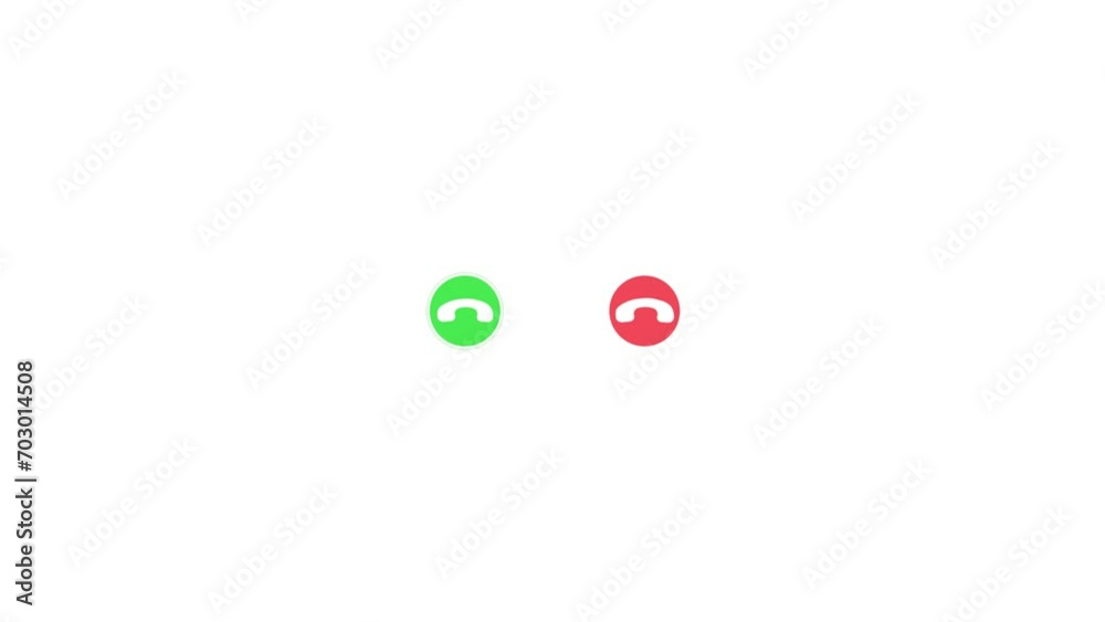 Incoming call icon animation. Ringing phone with sound wave animation. Incoming call icon animation. Ringing phone with sound wave animation.