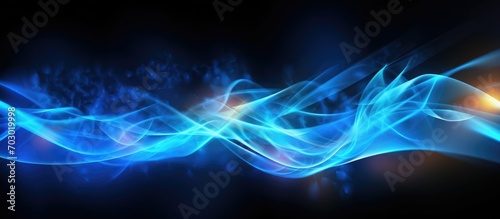 colorful abstract flowing neon waves.