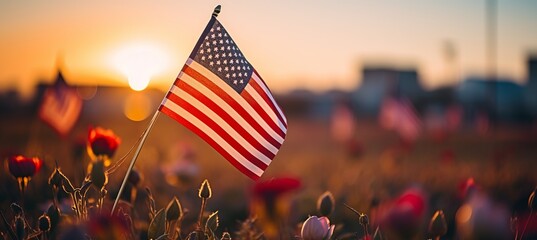 Honoring the courageous heroes of the usa on memorial day with gratitude and patriotism