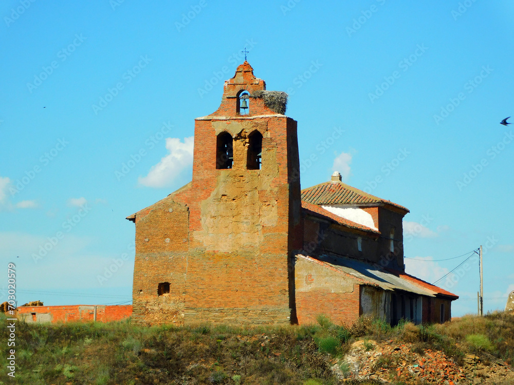 church of Villamorico in the Leonese province