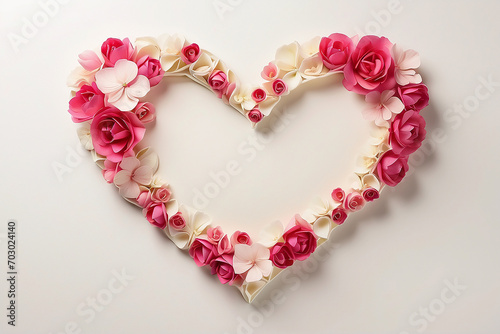  Heart-Shaped Flowers and Cherry Blossoms for Valentines Day, Roses, Ranunculus, Daisies, Dahlias, Paper flowers, etc.