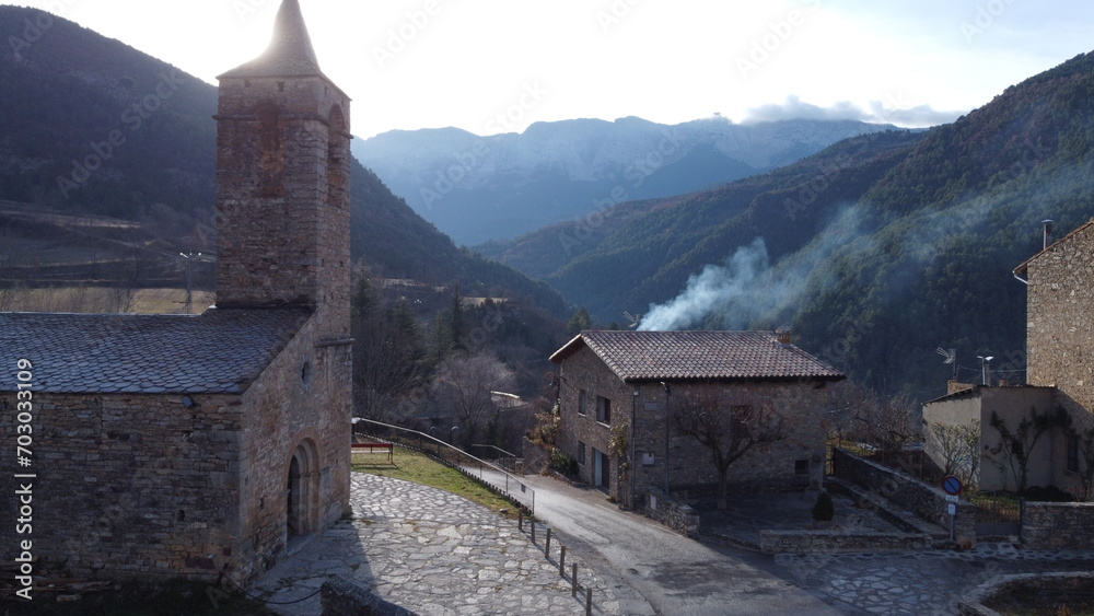 Arsèguel, un precioso pueblo del Alt Urgell (Cataluña).