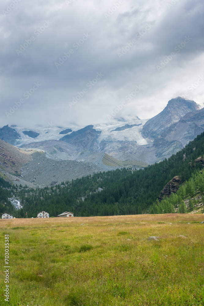 Valley of Ayes in Aosta Valley,  Italy