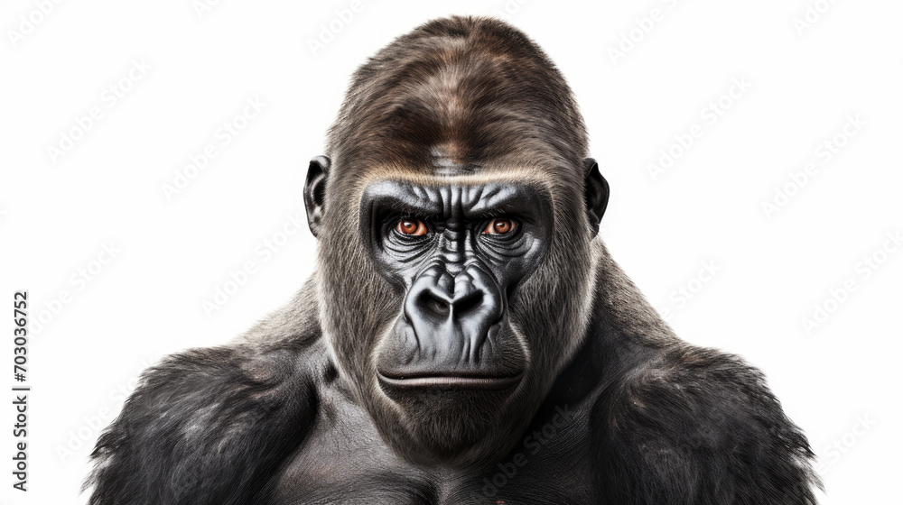 Angry looking Gorilla Angry looking Gorilla
