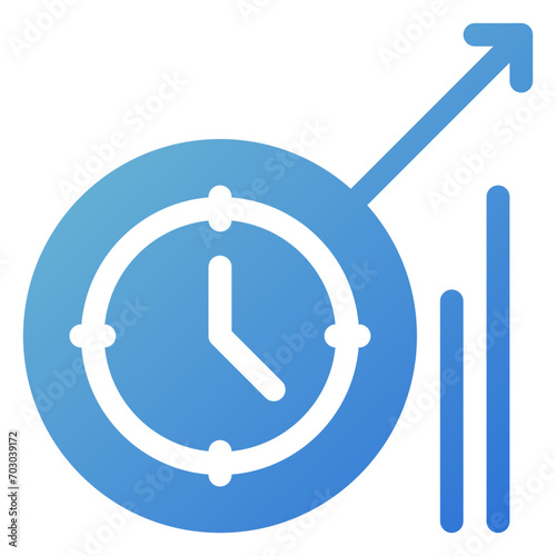 time efficiency icon