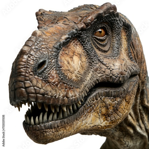Close-Up View of Dinosaur Head © LUPACO IMAGES