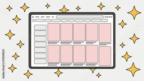 Generic Social Bookmarking Website Interface