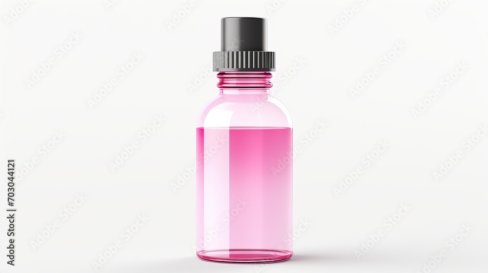 Pink Bottle with Pipette: Elegance and Precision in Skincare Packaging Pink Bottle with Pipette: Elegance and Precision in Skincare Packaging