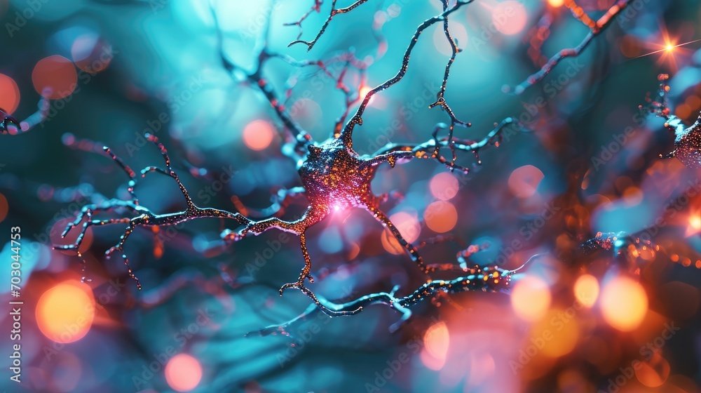 Neural networks weave through the brain, resembling a complex web of ...