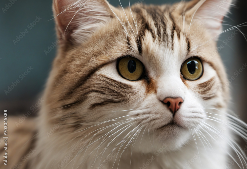 Cute and Lovely Beautiful Norwegian Forest Cat Cute and Lovely Beautiful Norwegian Forest Cat