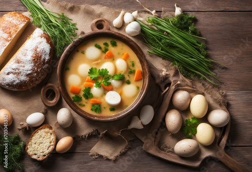 Traditional Polish Easter Soup.