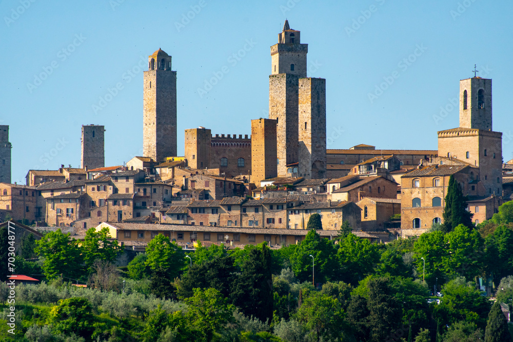 Town of San Gimignano - Italy