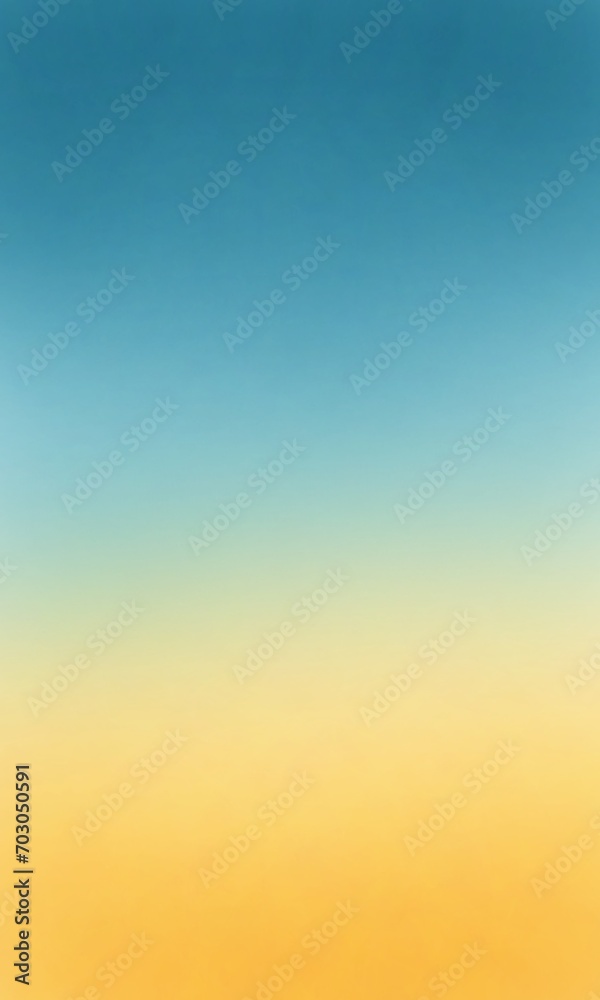 Abstract gradient blue yellow background