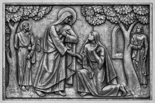 Fotografi The Visitation of Mary to Elizabeth – Second Joyful Mystery