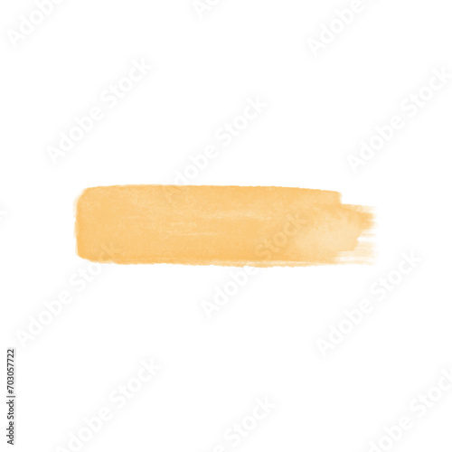 Vector hand painted watercolor brush stroke