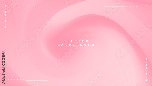 Gradient blurred background in shades of pink. Ideal for web banners, social media posts, or any design project that requires a calming backdrop