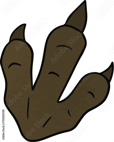 dinosaur claw