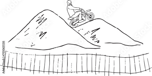 dirt bike rider