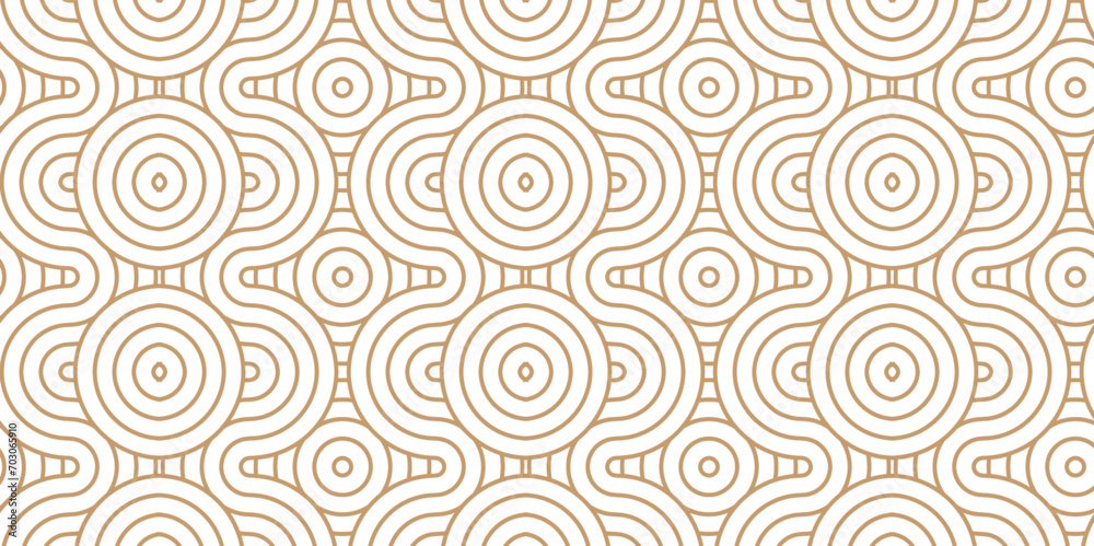 	
Abstract Pattern with wave lines brown spiral white scripts background. seamless scripts geomatics overlapping create retro line backdrop pattern background. Overlapping Pattern with Transform Effec