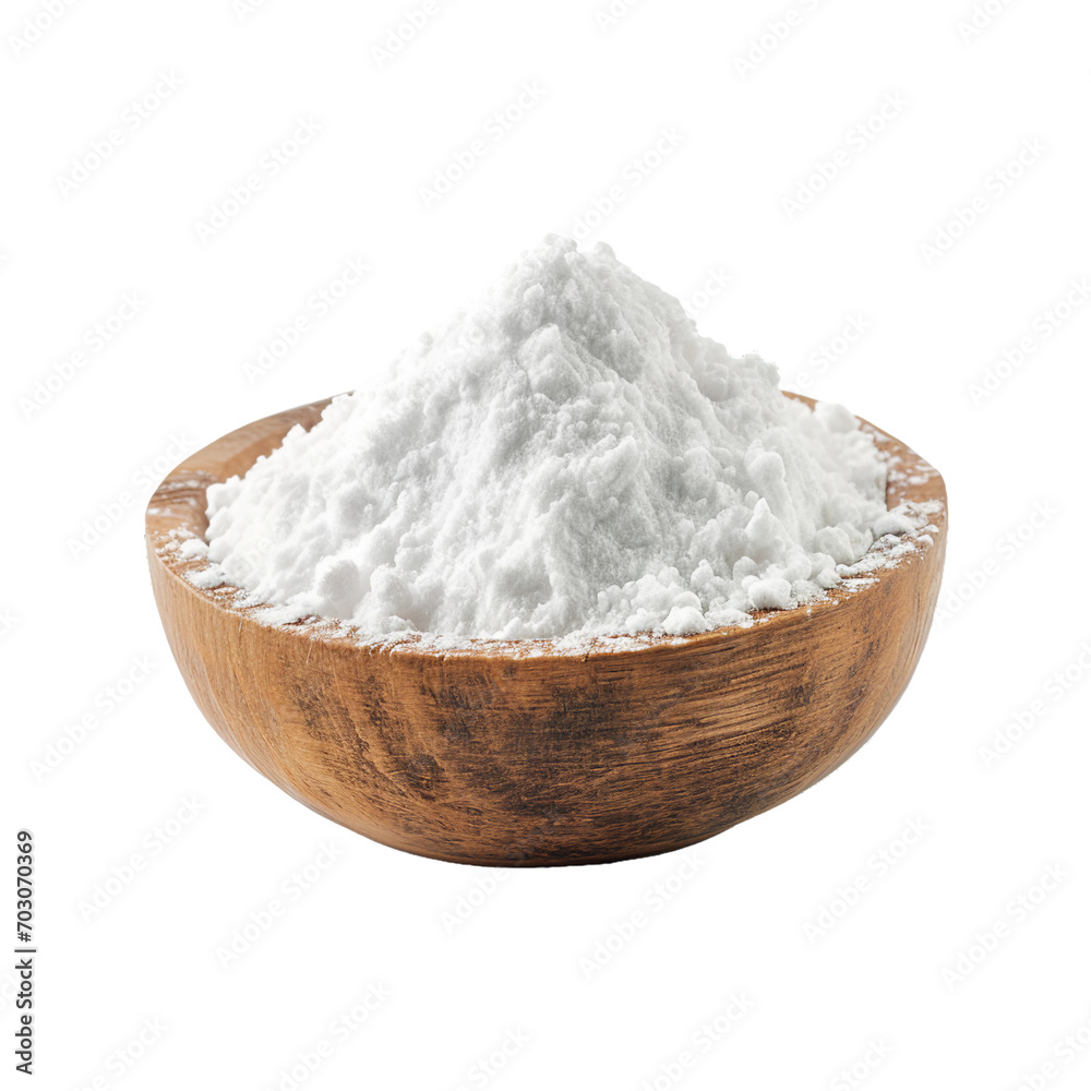 Baking soda, PNG file, isolated image Baking soda, PNG file, isolated image