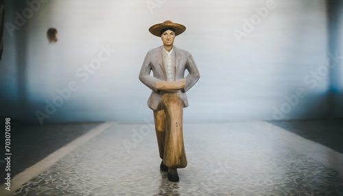 Vintage man figurine