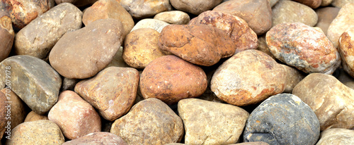 Brown rocks, stones for background