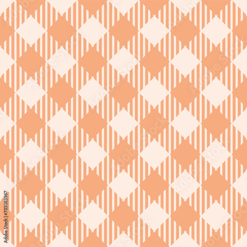 Seamless colorful plaid pattern vector