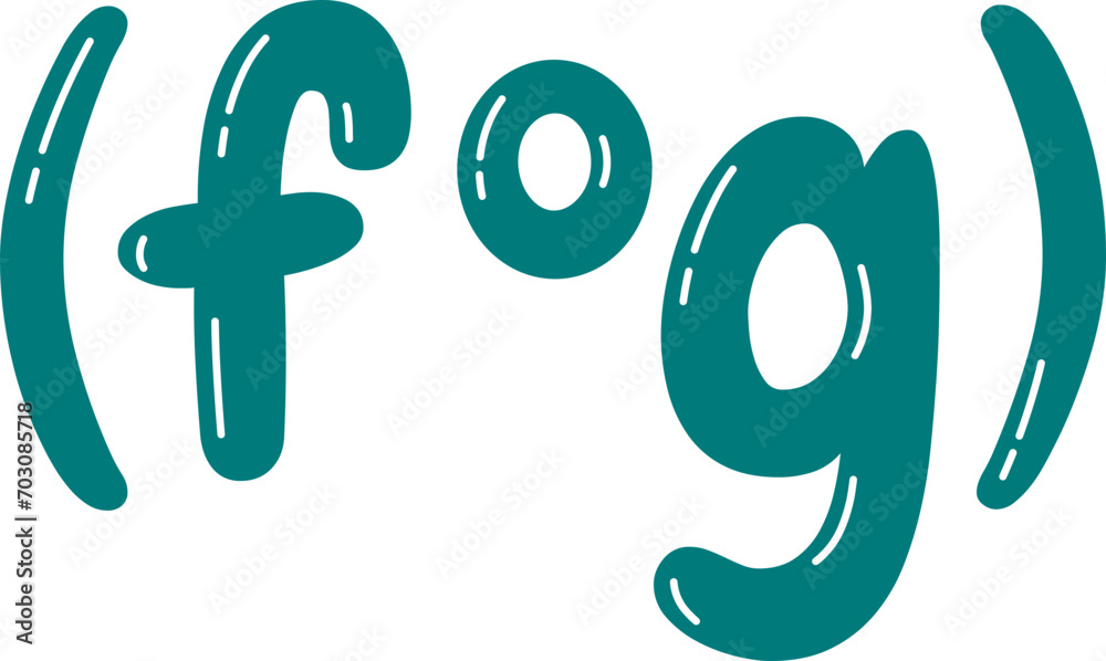 Cute Math Function Composition (f0g) Symbol, Mathematics Subject Education Cute Math Function Composition (f0g) Symbol, Mathematics Subject Education