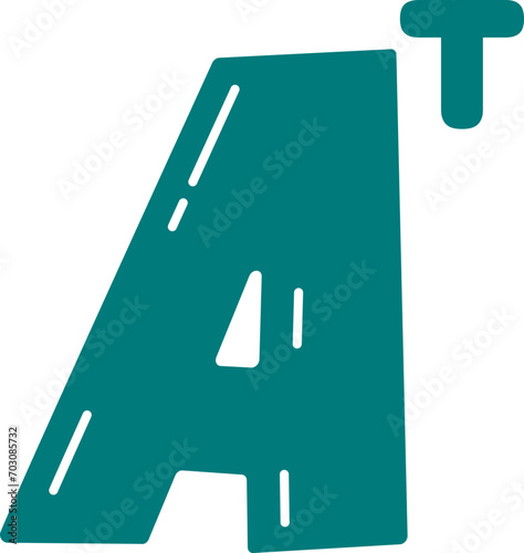 Cute Math Matrix Transpose Symbol AT, Mathematics Subject Education