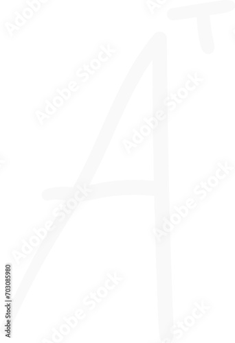 Cute Math Matrix Transpose Symbol AT, Mathematics Subject Education