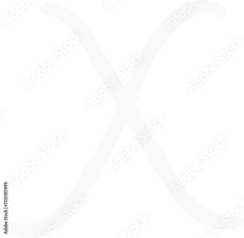Cute Math Variable X Symbol, Mathematics Subject Education
