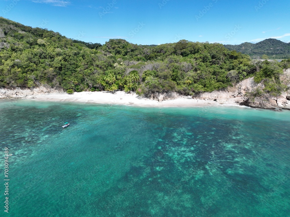 Capturing the Coastal Splendor: Stunning Photos of Playa Quesera, Costa Rica's Serene Seaside Beauty