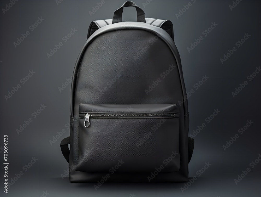 Trendy Backpack Mockup for Fashion and Travel - AI Generated