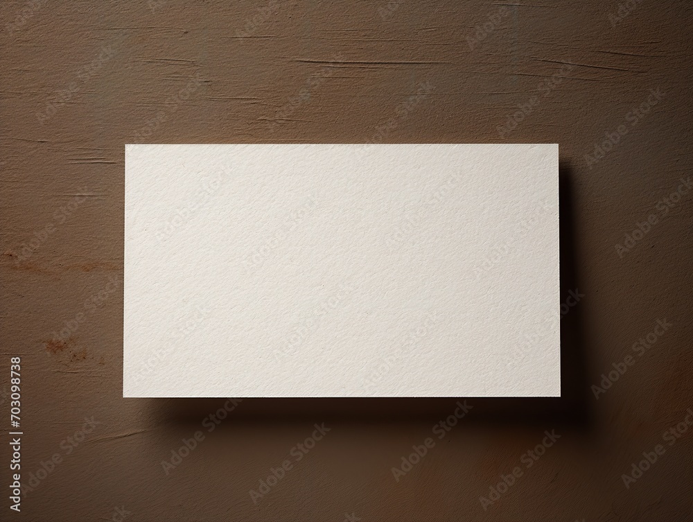 Professional Business Card Mockup - AI Generated Professional Business Card Mockup - AI Generated