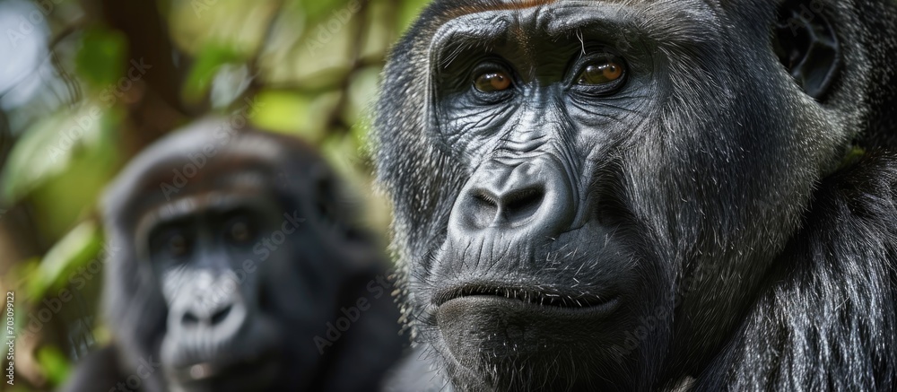 Gorilla mother in the lead role.