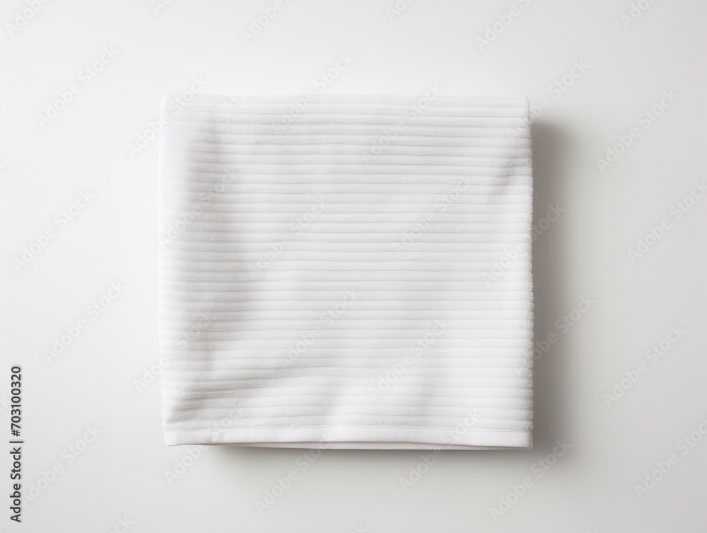 Functional Gym Towel Mockup for Fitness and Sports - AI Generated Functional Gym Towel Mockup for Fitness and Sports - AI Generated