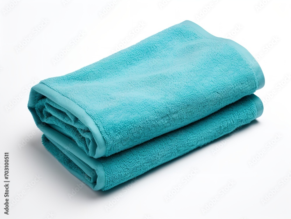 Functional Gym Towel Mockup for Fitness and Sports - AI Generated Functional Gym Towel Mockup for Fitness and Sports - AI Generated