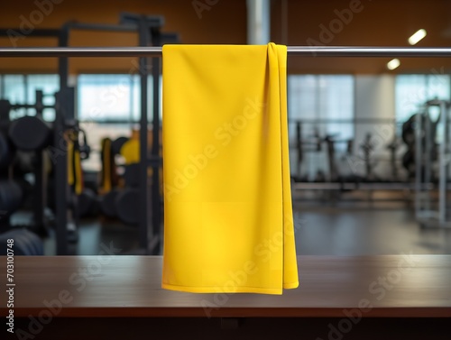Wallpaper Mural Functional Gym Towel Mockup for Fitness and Sports - AI Generated Torontodigital.ca