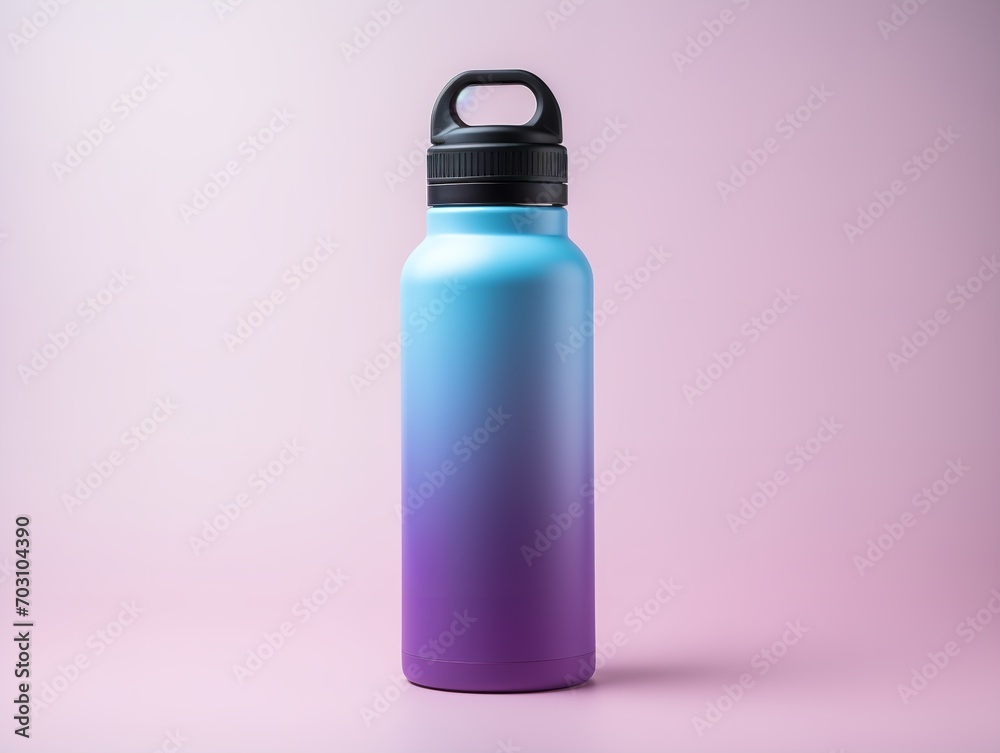 Dynamic Sports Water Bottle Mockup - AI Generated Dynamic Sports Water Bottle Mockup - AI Generated